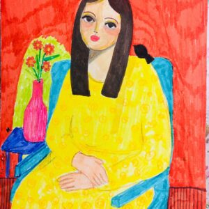 Woman with Yellow Dress